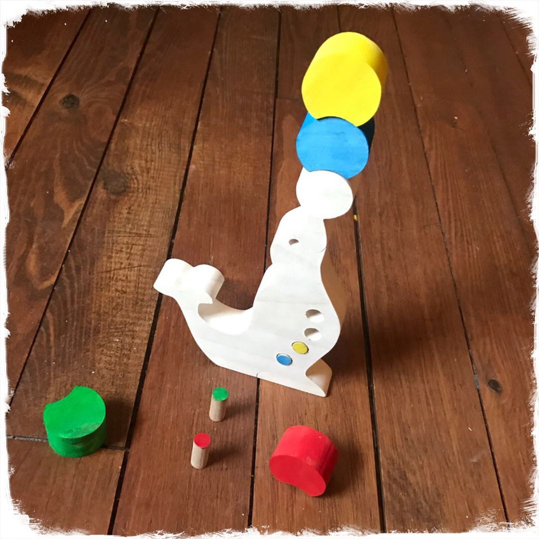 jouets en bois otarie